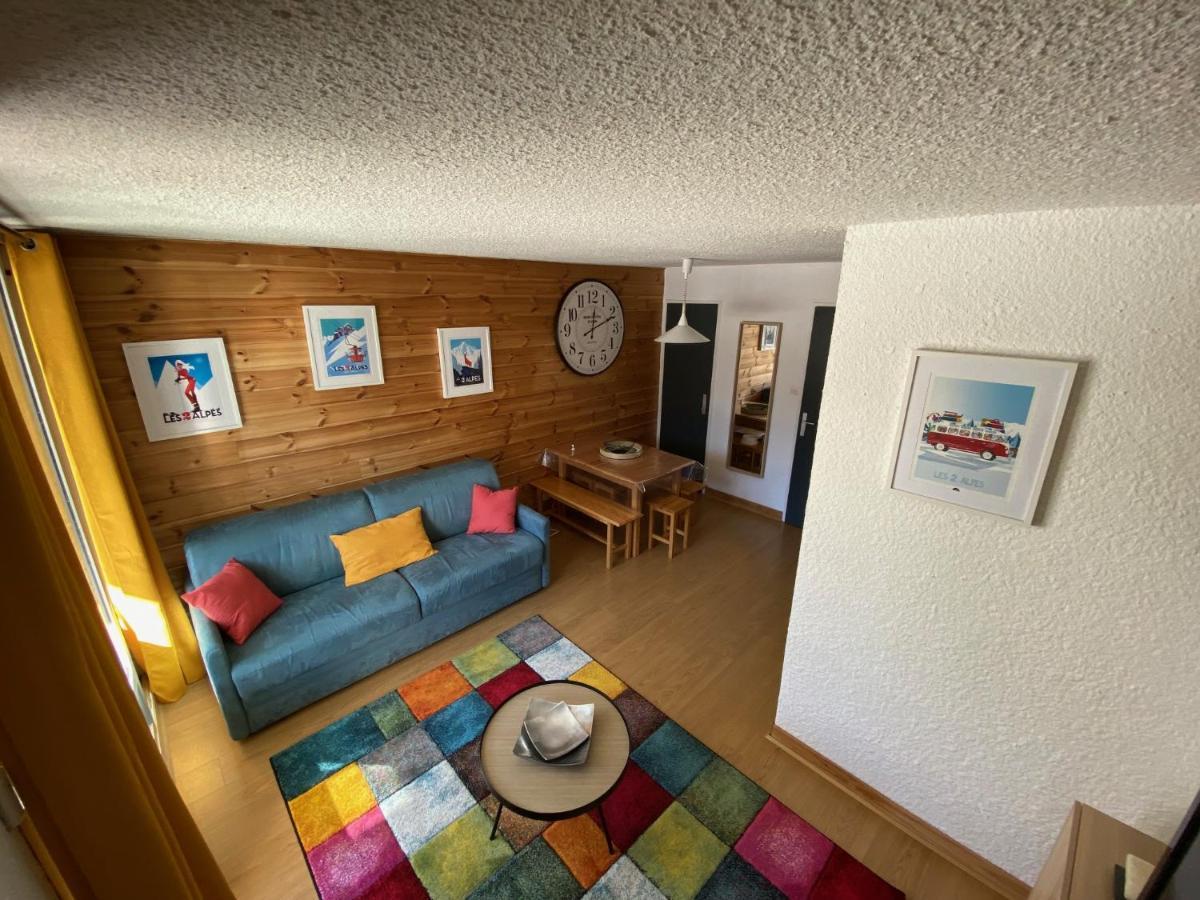 Appartement Residence Cote Brune, Centre Station, Pied Des Pistes, 30M2, 4 Ou 5 Pers, Parking Gratuit, Wifi Les Deux Alpes Esterno foto