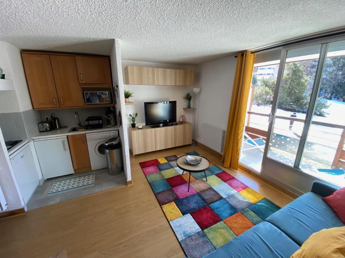 Appartement Residence Cote Brune, Centre Station, Pied Des Pistes, 30M2, 4 Ou 5 Pers, Parking Gratuit, Wifi Les Deux Alpes Esterno foto